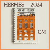 【HERMES】手帳 レフィル 2024年版 エルメス GM