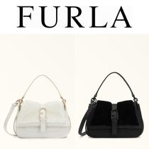 【関税込】FURLA FLOW トップハンドル ミニ