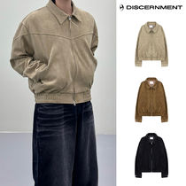 【DISCERNMENT】IL Cut Suede Quilted Jacket