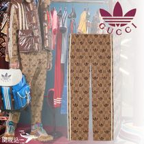 GUCCI Adidas グッチ アディダス GG Pants トレフォイルパンツ