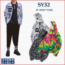 【SY32 by SWEET YEARS】グラフィック総柄 WINDBREAKER☆全3色