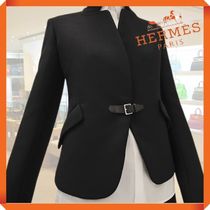 可愛くオシャレに♪HERMES☆ウール ジャケット