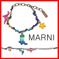 【MARNI】☆NO VACANCY INN BURNISHED METALPENDANT BRACELET