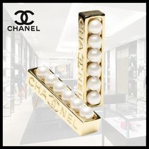 CHANEL 23AW 限定モデル　パールxゴールドピアス