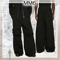 【23AW NEW】MM6_man / スポーツパンツ / Black