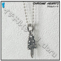 +CHROME HEARTS+ DAGGER ダガー ボール チェーン ネックレス