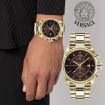 【送料関税込】VERSACE メンズ アーバン クロノグラフ 44mm