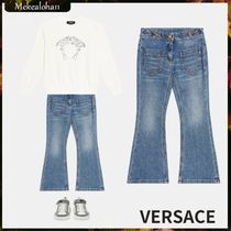 VERSACE☆キッズ メドゥーサ '95 フレア ジーンズ