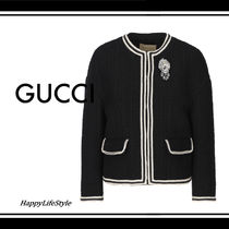 エレガントな品格◇ブークレ ツイード ウール Jacket◇GUCCI