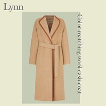 ◆LYNN(リーン) Color matching wool cash coat