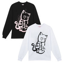 ★ITZAVIBE★送料込★人気★韓国★LOVE CRYING CAT LONG SLEEVES