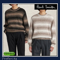 【Paul Smith】クルーネックニット グラデーションボーダー