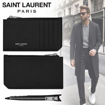 国内直営 **SAINT LAURENT**　フラグメント ジップポーチ