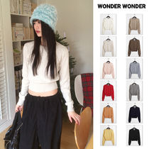 【WONDER WONDER】Limon Ramswool Round Cropped Long Sleeve KT