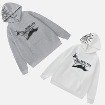 国内で当店のみ Nevstudio - Smoke Spider Web Pattern Hoodie