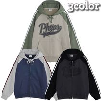 Phyps Department★韓国★STAR TAIL COLOR BLOCK HOODIE ZIP UP