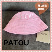 【国内発関税無】PATOU パトゥ ロゴ バケットハット