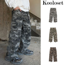 【KOOLOSET】Combat camo cargo pocket pants