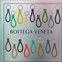 すぐ届く★【BOTTEGA VENETA】イントレチャート キーリング