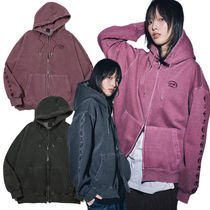 ★CPGN STUDIO★韓国★[2-WAY] Sleeve Star Pigment Hood Zip-Up