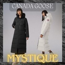 シンプル派！ファーなしロング丈　MYSTIQUE★canada goose★