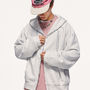 INFLATION セットアップ Luxury Street Wear inf set up double zip pink unisexual(6)