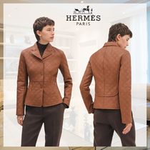 【冬の定番アイテム】HERMESキルティングレザージャケット