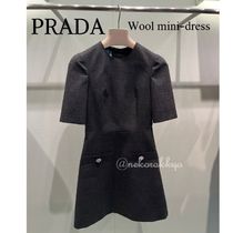 PRADA＊Wool mini-dress ウールミニドレス＊送料込