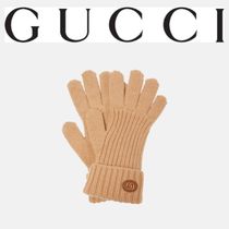 ★GUCCI★　ウールとカシミヤの手袋