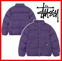 ★韓国の人気★【Stussy】★Stussy Down Puffer Nylon★Purple★