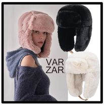 ★送料・関税込★VARZAR★VA Stud Buckle Eco Fur Trooper Hat★