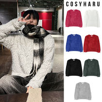 【COSYHARU】Silver gray angora knit