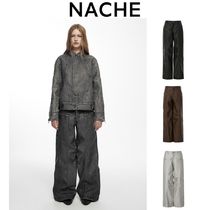 【NACHE】INDUSTRIAL LEATHER PANTS (UNISEX)