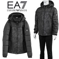 ARMANI EA7 フェイクレザー ジャケット 6RPBA5-PN54Z-1200