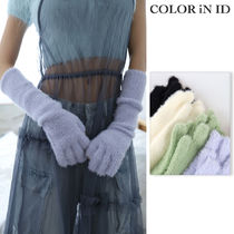 【COLOR iN ID】Mohair Finger Long Gloves