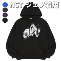 NCT ジェノ着用★SLOW ACID★韓国★METALLIC LOGO HOODIE