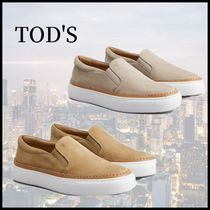 ◆TOD´S◆トッズ ヌバック スリッポン