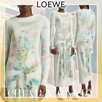 【23AW NEW】LOEWE_women / メッシュ チューブ セミシアードレス