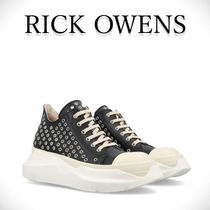 VIPセール♪ Rick Owens  アブストラクト ロートップ スニーカー