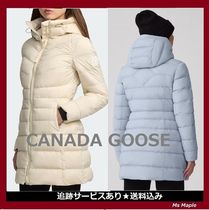 白いディスクラベル【CANADA GOOSE】ダウンジャケット