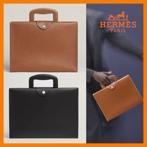 【スーツスタイル格上げバッグ☆】HERMES★ビジネスバッグ