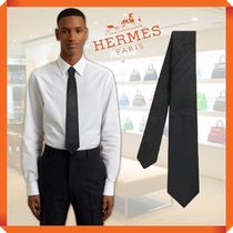 23AW/上品♪HERMES☆ クラワットネクタイ