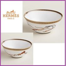 HERMES★Cheval d’Orient シュヴァルドリアン ライスボウル茶碗