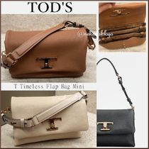 TOD'S＊T Timeless Flap Bag Mini フラップミニバッグ＊送料込