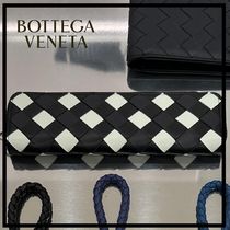 BOTTEGA VENETA【新作】イントレチャート スリム ペンシルケース