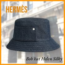 上品な日々に*エルメス*HERMES*Bob-Hut Helen Silky*バケット