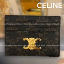 直営ラッピング♪CELINE カードホルダー トリオンフキャンバス