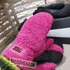 UGG 手袋 sale!国内即発送☆UGG　Sherpa Mitten Logo　ミトン　グローブ(5)