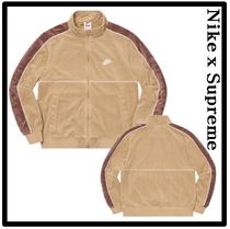 ★送料・関税込★Supreme x Nike Velour Track Jacket Tan★