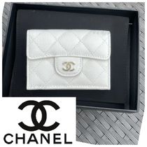 《上品♡カワイイ》 CHANEL 三つ折り財布